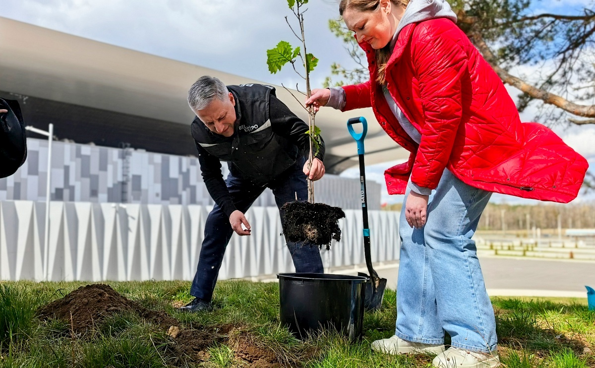 В BELEXPO поддержали республиканский субботник работами по благоустройству и наведению порядка