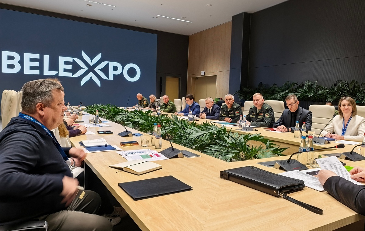 В BELEXPO прошло заседание оргкомитета выставки «Национальная безопасность. Беларусь-2026»